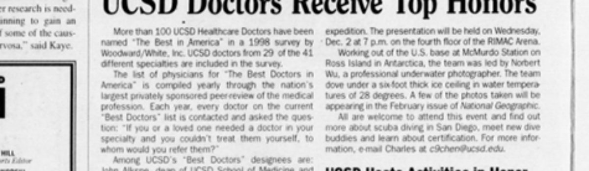 Dr. Jones Recognized – “The Best Doctors in America”